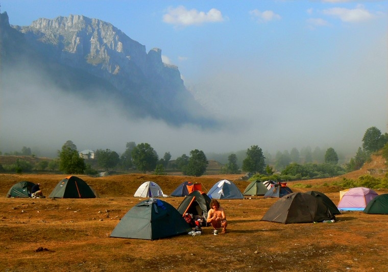 Prokletije - tboit v dolin Ropojana